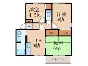 セジュール彩　C棟の物件間取画像